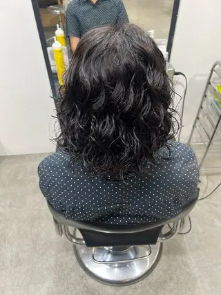 パーマ メンズ fifth神宮前 HIN★T★のヘアスタイル