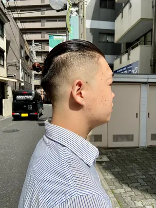 ミディアム メンズ FM【エフエム】HAVANA所属・💈圧倒的メンズ特化 明大前美容師💈のヘアスタイル