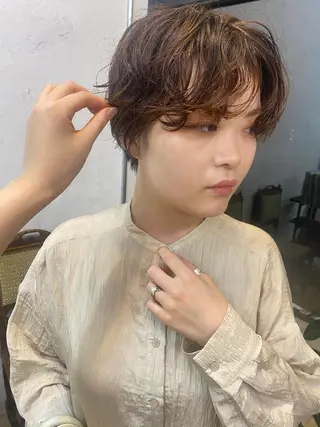 ショート BE HERE NOW N°04野々市三納店所属・イタヤ マイカのヘアスタイル