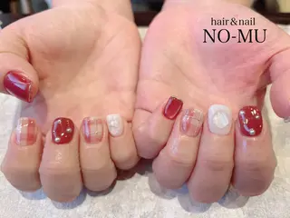 ネイル hair＆nail NO-MU所属・hair＆nail NO-MUのネイルデザイン