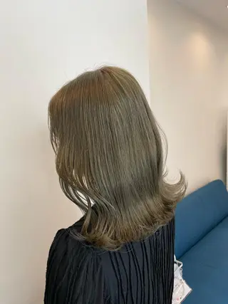 ミディアム 栄/久屋大通り/韓国 /透明感/横山🩵のヘアスタイル