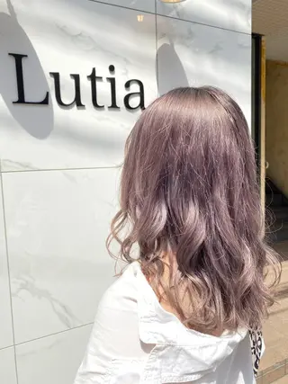 セミロング カラー ヘアアレンジ 増子 祐太朗のヘアスタイル