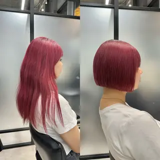 ショート SALOWIN心斎橋Suite店所属・ブリーチ毛にもできる 縮毛矯正|鷹司郎のヘアスタイル