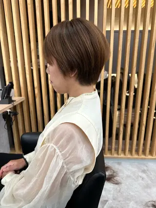 ショート tint by alo bleach 大阪梅田【ティントバイアロブリーチ】所属・✨武内凌太✨ カットモデル募集のヘアスタイル
