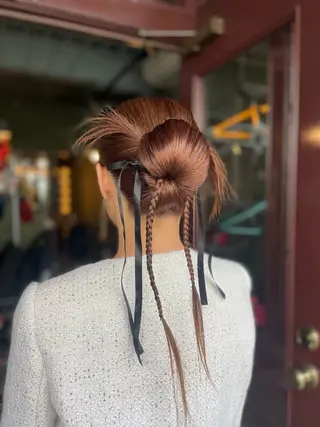 ヘアアレンジ PATH-hair. store/MAIのヘアスタイル