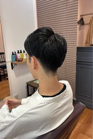 ショート ヘアアレンジ メンズ flower所属・原田 歩実のヘアスタイル