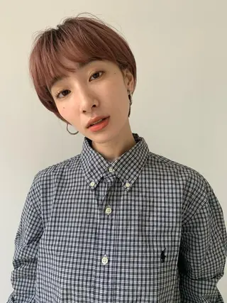 ショート log所属・ボブ/顔まわりカット 💫大澤奈緒美のヘアスタイル