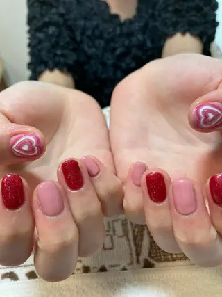 ネイル rukianail 新里のネイルデザイン