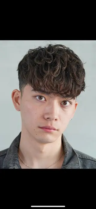 ショート パーマ メンズ fifth 天神大名II所属・fifth 凜のヘアスタイル