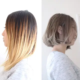 ミディアム COCU所属・絹笠 賢のヘアスタイル