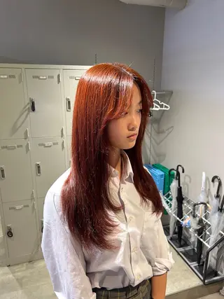 カラー パーマ ヘアアレンジ メンズ 🤍レイヤーカット/ ベージュヘア🤍のヘアスタイル