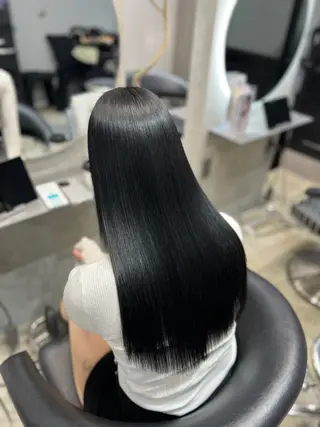 ロング カラー etora 渋谷所属・itaru/網紅ヘア 🇨🇳ケラチンTRのヘアスタイル