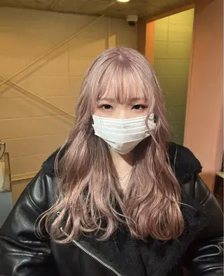 ロング chikashitsu所属・Junmi/ﾁｶｼﾂ /堀江のヘアスタイル