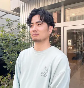 ショート メンズ しの　ゆきの THE REMMYのヘアスタイル