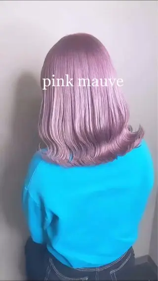 ミディアム カラー Selenehair 三条本店のヘアスタイル