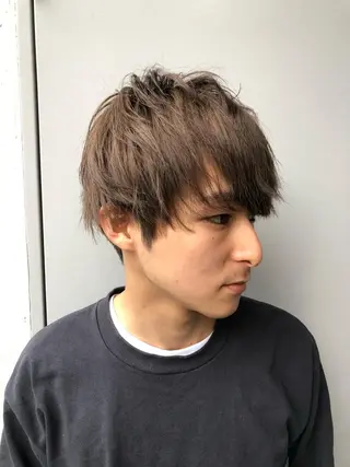 セミロング カラー ヘアアレンジ Nero✂︎ officialのヘアスタイル