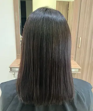 セミロング カラー 🎃モデル🎃Ash 新杉田🎃山本のヘアスタイル