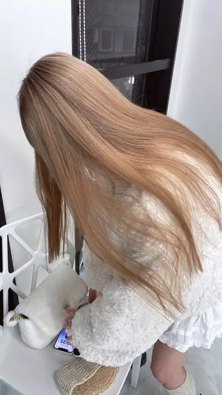 カラー mayu/ブリーチ/ layer/似合わせのヘアスタイル