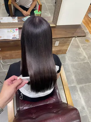 ロング SOYON西大寺店所属・ダブルカラー/ 髪質改善💎安藤のヘアスタイル