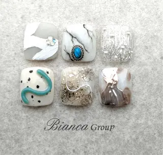 ネイル Bianca🦋 AIRAのネイルデザイン