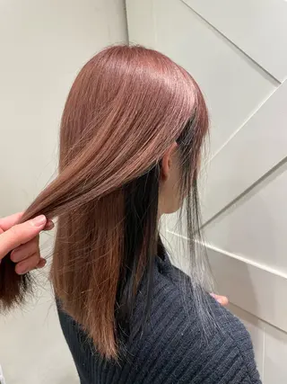 ミディアム カラー ブリーチ超特化美容師 ☯️ルカ✡️💫のヘアスタイル