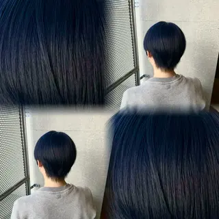 ショート カラー 髙橋 李里亜のヘアスタイル