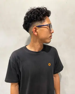 ショート パーマ メンズ メンズ🎱女性も歓迎 ✨🌵榊原崇文🌵のヘアスタイル