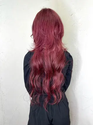 ロング カラー 韓国ヘア🫧艶カラー 🫧髪質改善/オオヤのヘアスタイル