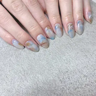 カラー ネイル Cozy_ ilumのネイルデザイン