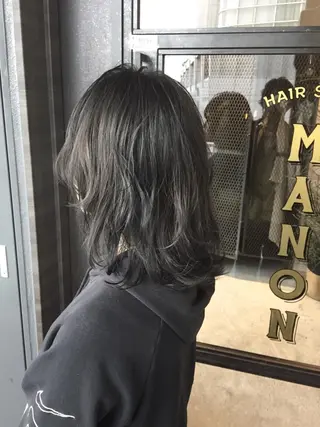 ミディアム カラー 倉家 聖のヘアスタイル