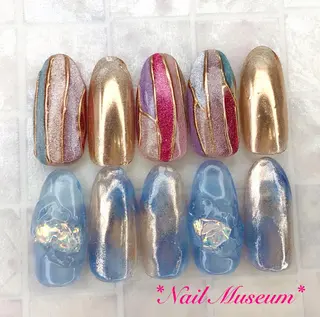 ネイル マグネットネイル💛 Hayakawaのネイルデザイン