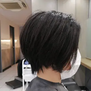 ショート D/i所属・4店舗フリーランスⅠ Y/no〈夜のスパ〉のヘアスタイル