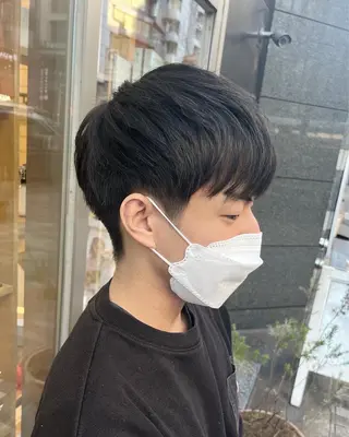 メンズ ゆもとまひろ🫧 渋谷/メンズパーマのヘアスタイル