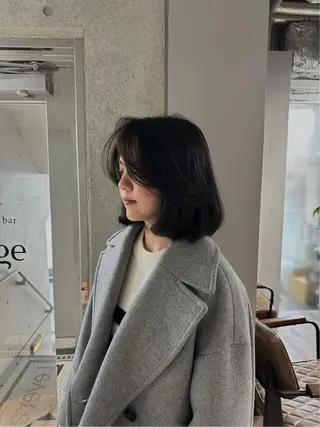 ミディアム Leverage所属・🗽千田秋菜 海外ヘア🇺🇸のヘアスタイル