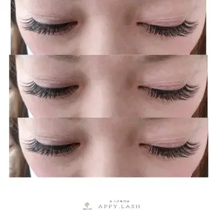 マツエク・マツパ まつげと眉の専門店 Appy.Lashのマツエク・マツパデザイン