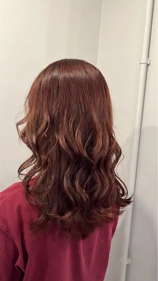 カラー 🩷暖色/ケアブリー チ/nonoka🎀のヘアスタイル