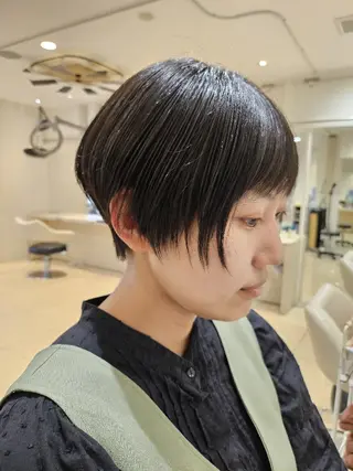 ショート 社内カット講師・店長 菅原賢一のヘアスタイル