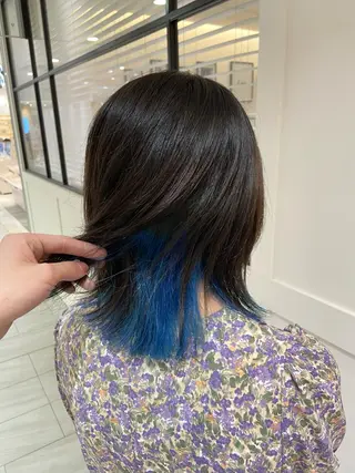 ミディアム カラー BEHIVE パルコ2店所属・今 眞人のヘアスタイル