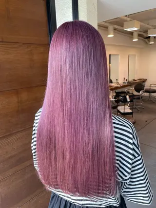 ロング カラー IORI #韓国ヘア#髪質改善のヘアスタイル