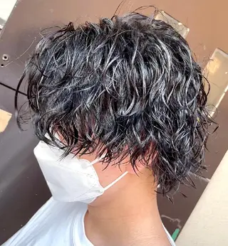 ミディアム メンズ MAX BEAUTY GINZA所属・髪質改善🌸美髪矯正 /癖毛🌸山田 隆介のヘアスタイル