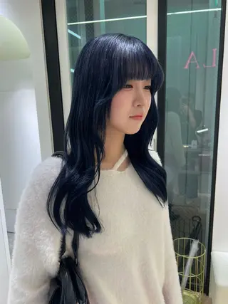 ロング カラー Parve  Mix /板野妃莉のヘアスタイル