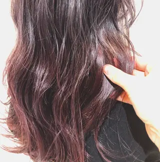 ロング カラー カラーモデル募集 吉原佳穂💗のヘアスタイル