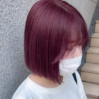 ショート カラー ヘアアレンジ 💗💗韓国レイヤー yu-ki💗💗のヘアスタイル