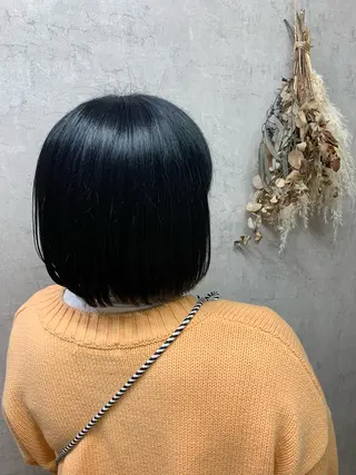 カラー 大島 千怜のヘアスタイル