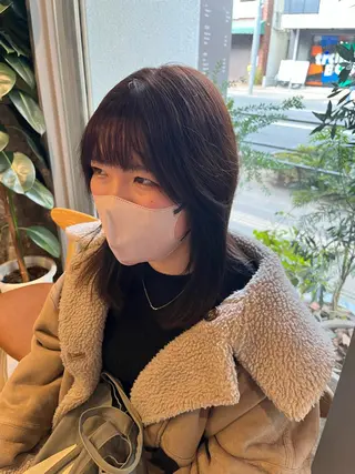 カラー ZEST kalon RINAのヘアスタイル