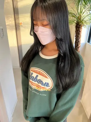 ロング ココルアナ 豊中美容室のヘアスタイル