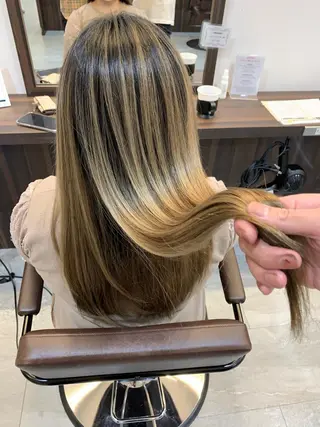 ロング GiseL 小倉所属・谷内尾 祐音のヘアスタイル