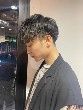 パーマ メンズ 野本光一朗/メンズ/ メンズパーマのヘアスタイル