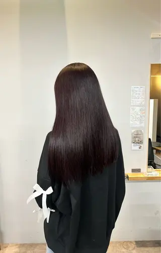 ロング 美髪縮毛矯正/ 髪質改善/岩田一駿のヘアスタイル