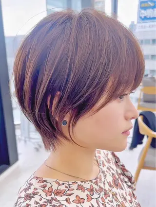 ショート 似合わせカット🎀/ カラー🫧/まどのヘアスタイル
